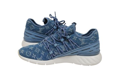 louis vuitton fastlane sneaker blue